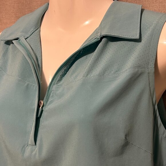 Puma Ladies Sleeveless Golf Top - Size Med - New With Tags - Picture 3 of 10